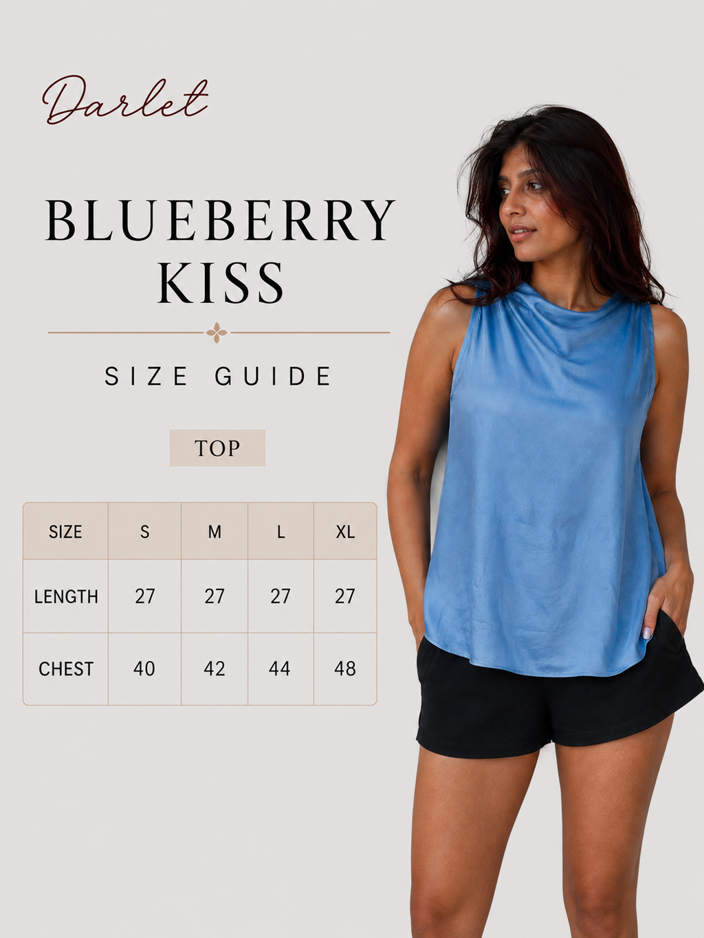 The Blueberry Kiss Top
