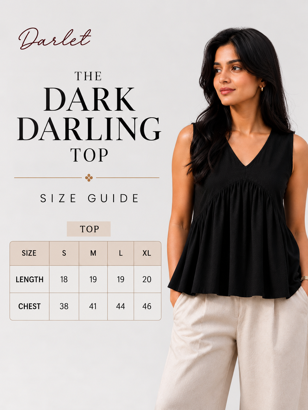 The Dark Darling Top