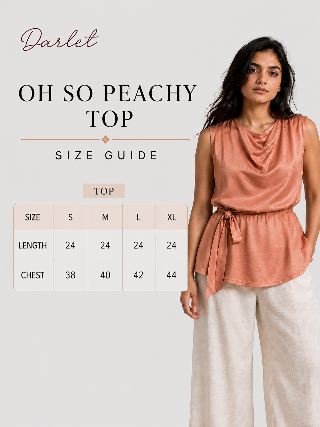 Oh So Peachy Top